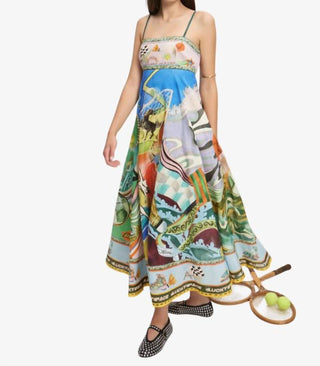 Alemais - Lucky Pace Midi Sundress