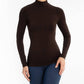 Elietian - Long Sleeve Mock Neck Top