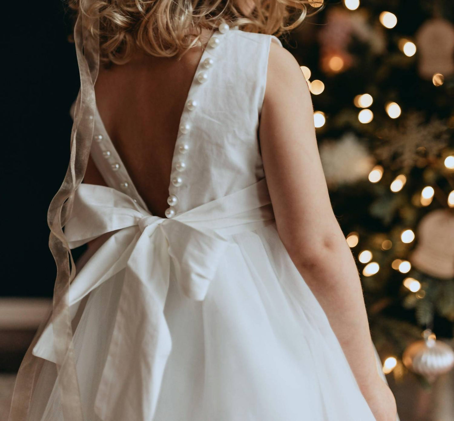 Only Little Once - Pearl Accent Gown