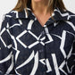 Joseph Ribkoff - Abstract Jacquard Jacket