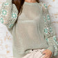 Pol - Good Energy Patchwork Crochet Sweater
