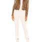 Free People - Snakeskin Fenix Faux Suede Leather Moto Jacket