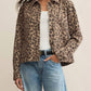 Z Supply - Bel Air Leopard Denim Jacket