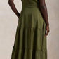 Polo Ralph Lauren - Belted Tiered Shirtdress