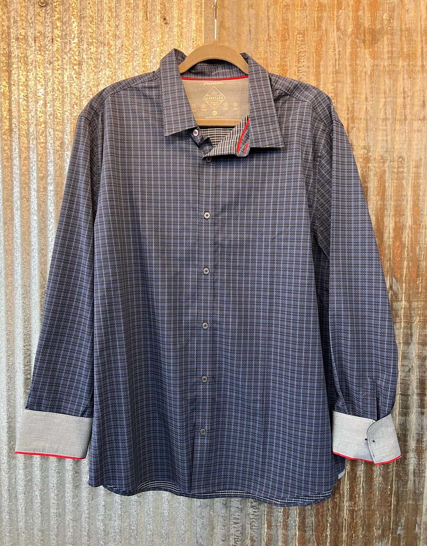 Flags & Anthem - Men's Gridley Long Sleeve Performance Icon Shirt