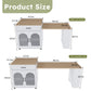 Expandable Kitchen Island With Power Outlet