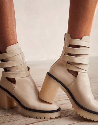 Free People - Botas Jesse Femininas Recortadas