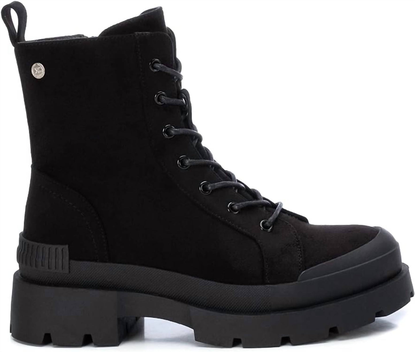 Xti - Women's Suede Lace-Up Booties
