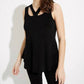Joseph Ribkoff - Gathered V-neck Tunic Top