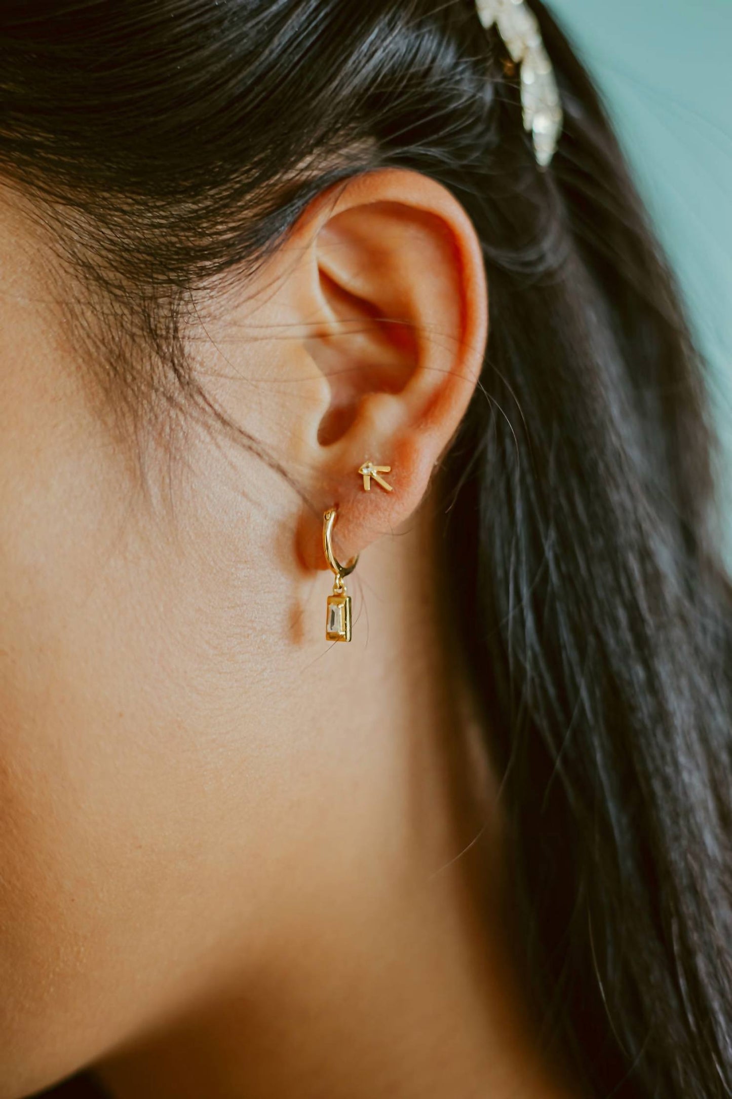 Sierra Winter Jewelry - Women's Open Bar Earrings