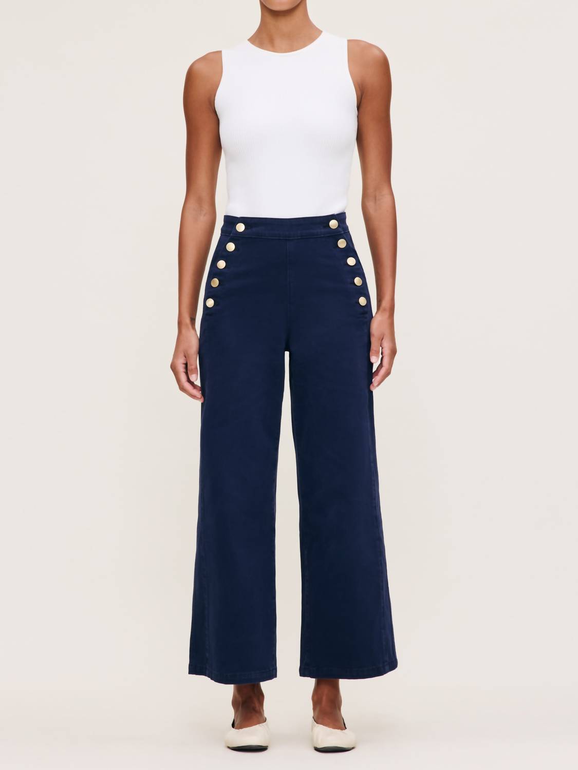 Dl1961 - Women'S - Hepburn Wide Leg Pant