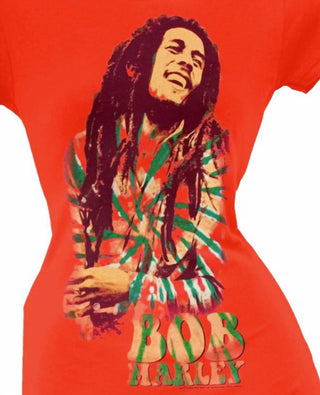 Bob Marley - Women's Smile Juniors T-shirt