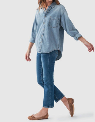 By Together - Denim Button Up Top