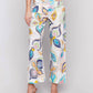 Charlie B - Printed Cropped Linen Blend Pants