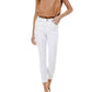 Tcec - Tammy Pleather Sleeveless Power Shoulder Top
