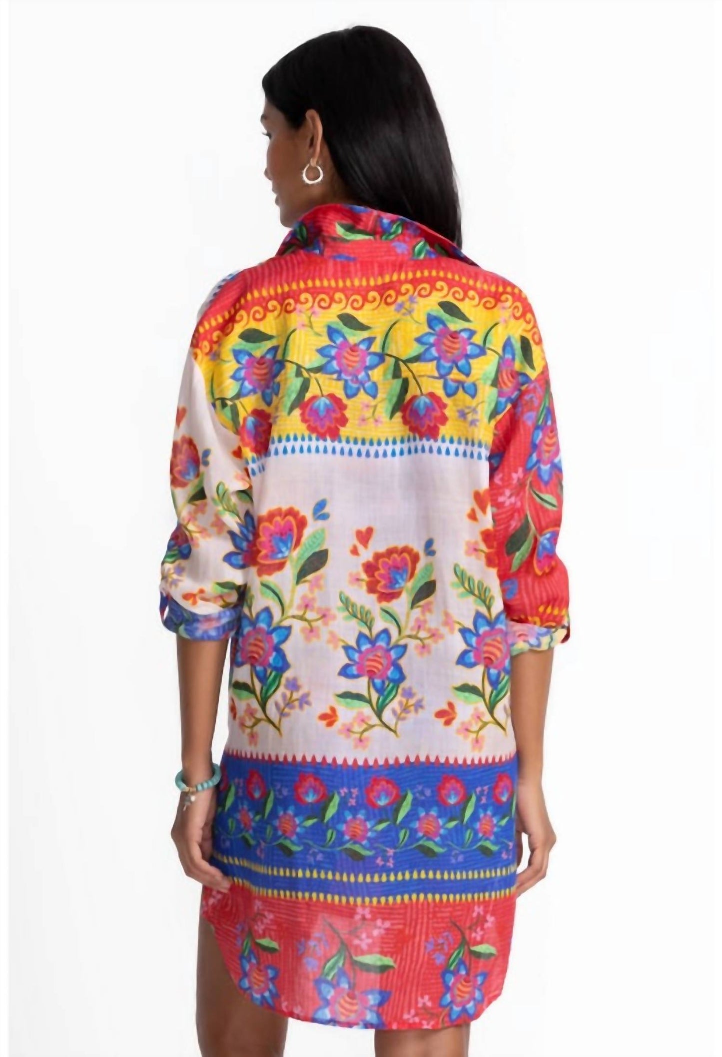 Johnny Was - RUMBA BUTTON DOWN SHIRT DRESS