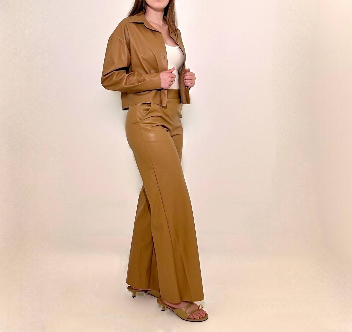 Astrid - Women's Amelia Faux Leather Pant