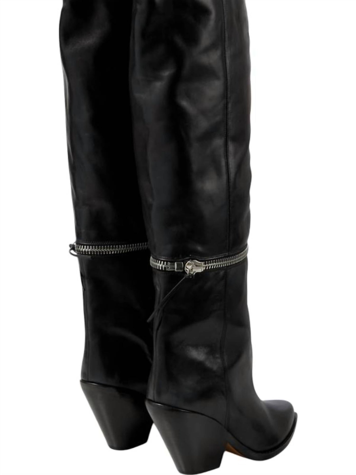 Isabel Marant - Pre-loved Women Lelodie Leather Over The Knee Boots