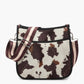 Jen & Co. - Women's Jolee Cow Crossbody With Guitar Strap