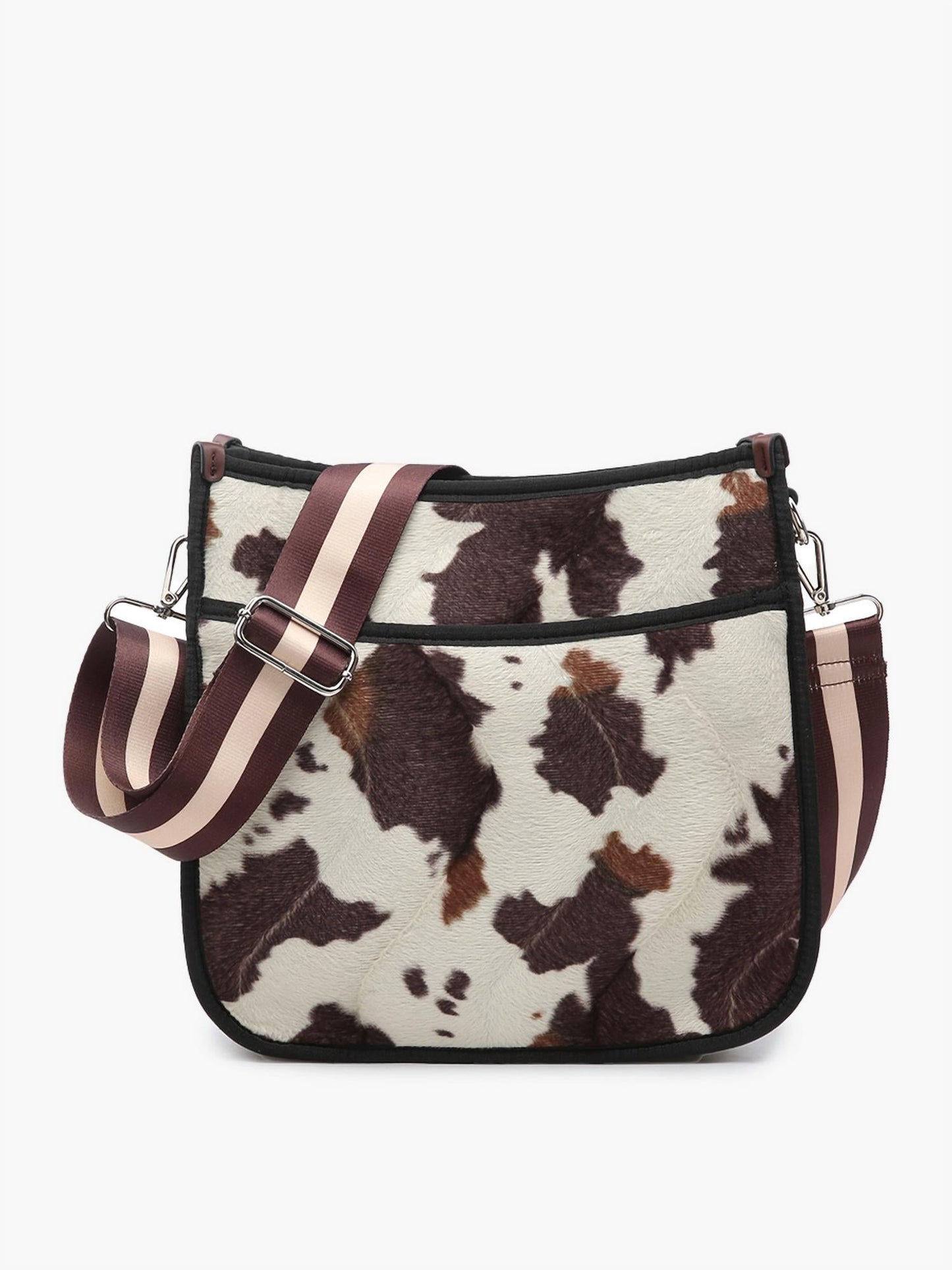 Jen & Co. - Women's Jolee Cow Crossbody With Guitar Strap