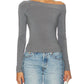 Free People - Manga Longa At The After Long Sleeve Top