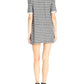 French Connection - Normandy Stripe Short Sleeve Jersey T-Shirt Dress