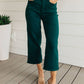 Judy Blue - High Rise Wide Leg Crop Jeans