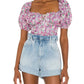 For Love & Lemons - Katarina Puff Sleeves Top