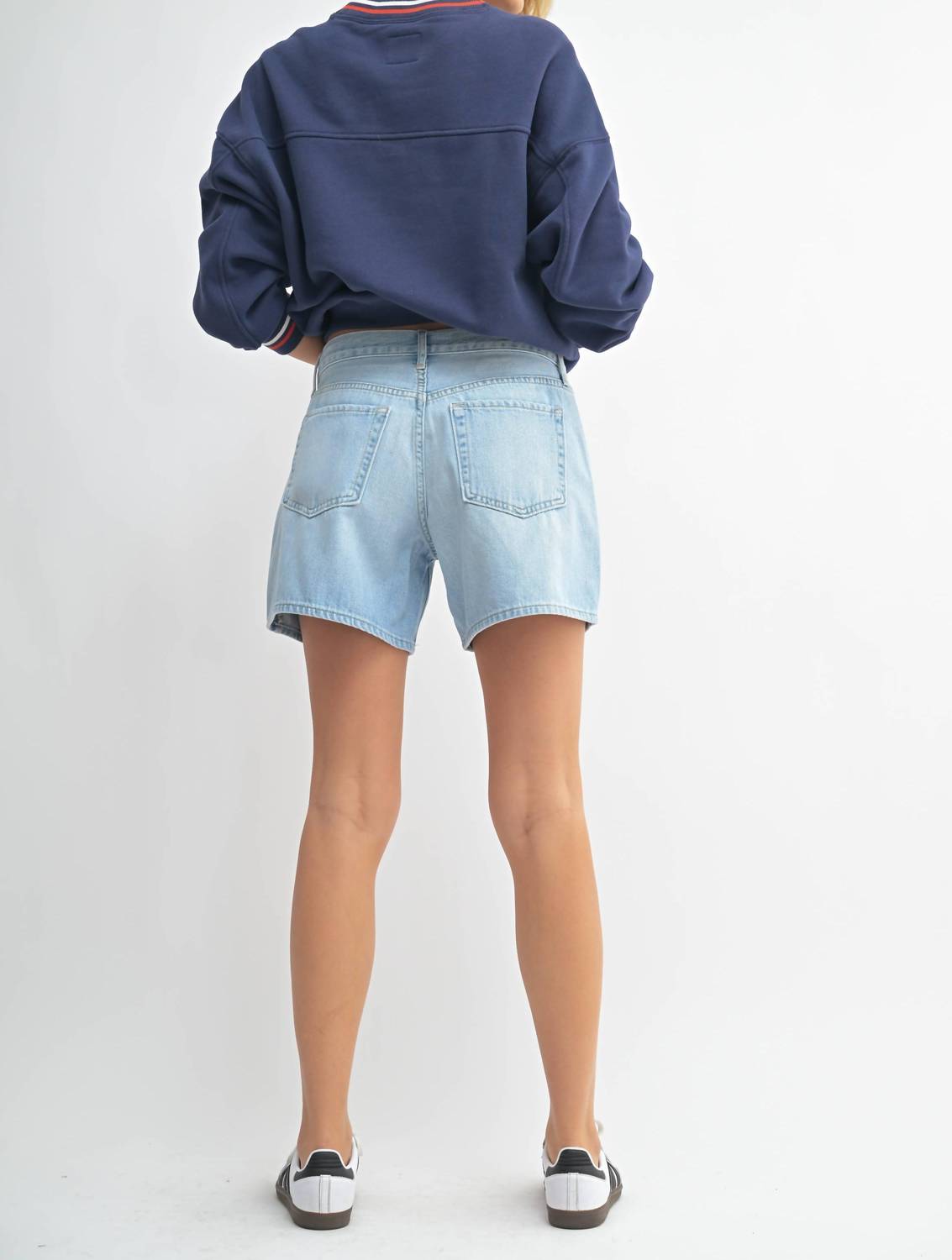 Just Black Denim - The "mom Shorts”