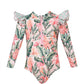 Lia Sahara - Girl's Zipper Long Sleeve One Piece