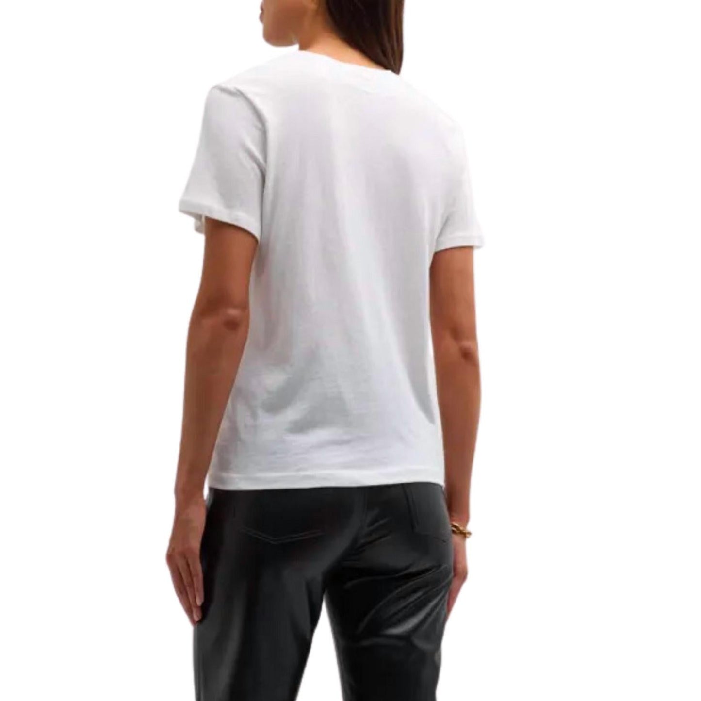Enza Costa - Cashmere Loose Short Sleeve Tee Top