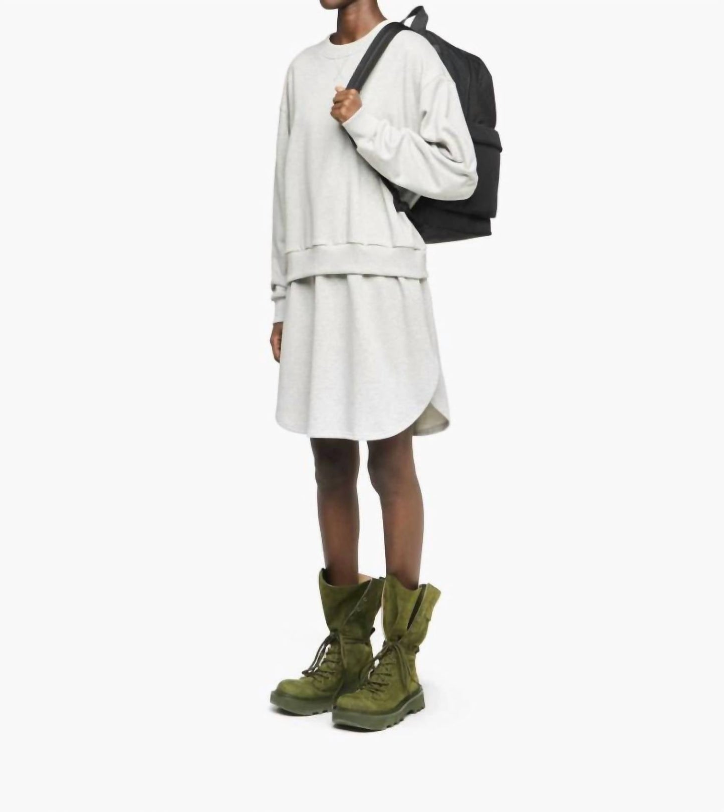 Jw Anderson - Layered Sweatshirt Dress