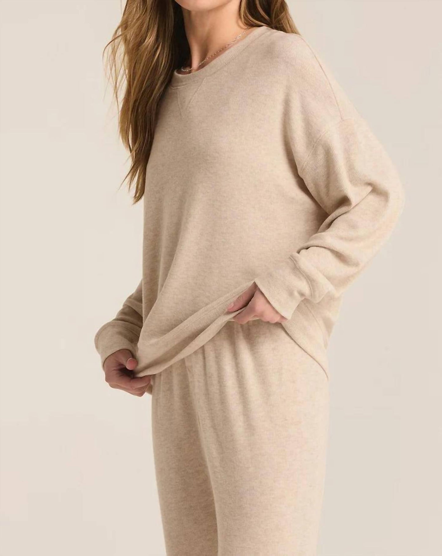 Z Supply - Sleep Tight Rib Long Sleeve Top