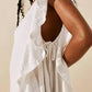 Free People - Elisa Cotton Ruffled One Shoulder Dress