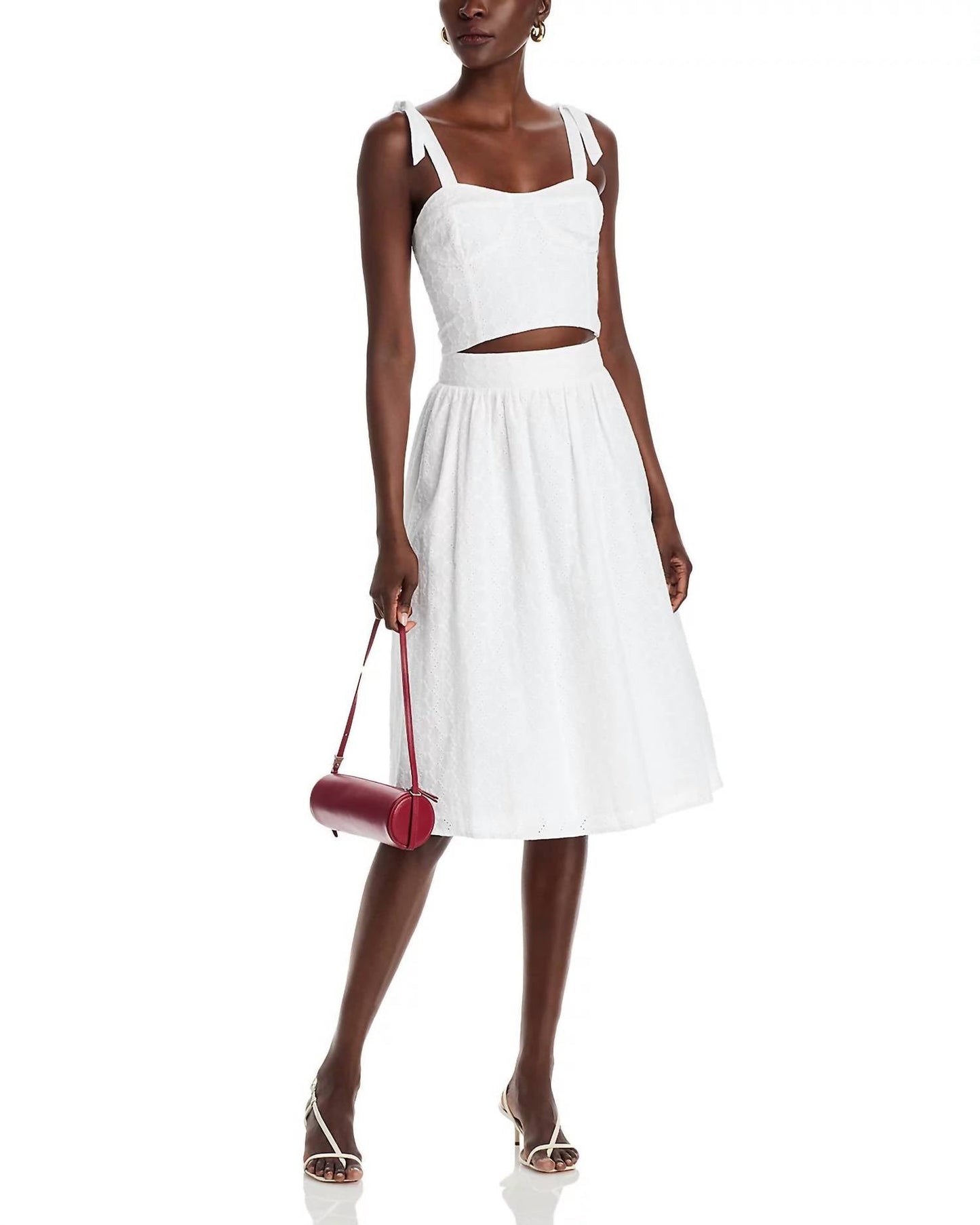 Steve Madden - Carlynn Eyelet Skirt