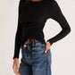 Z Supply - Damali Shirred Rib Top