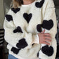 1 The Woman - Warm Heart Sweatshirt
