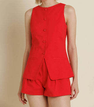 Aureum - Faye Linen-Blend Shorts