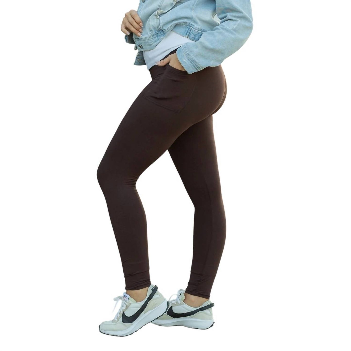 Julia Rose - Full-length Leggings With Pocket