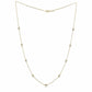 Diana M Jewels - 1.00 Cts Diamonds-by-the-yard Necklace