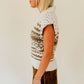 Steve Madden - Paulie Collared Sweater Vest Top