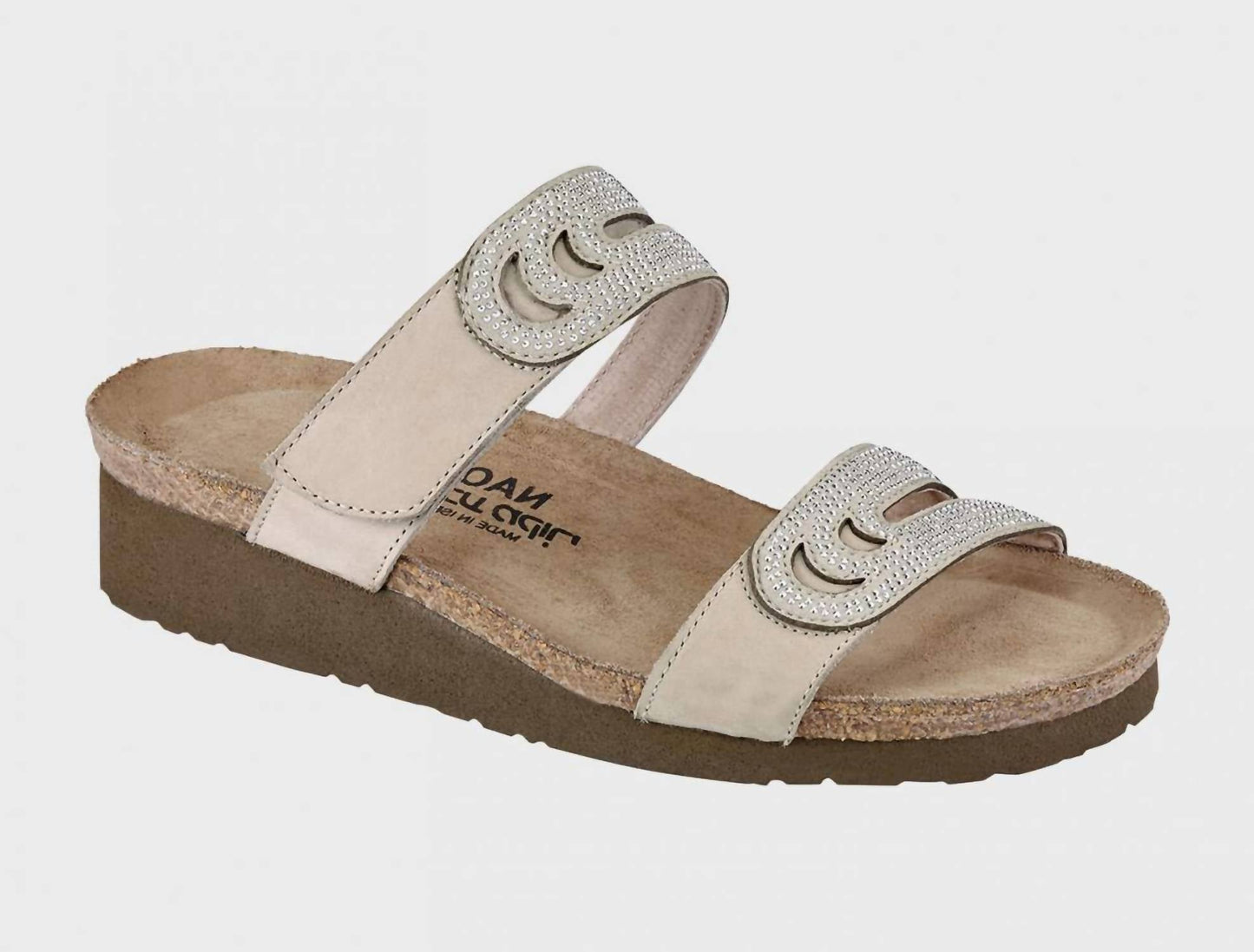Naot - Women's Ainsley Nubuck Nickel Rivets Sandal