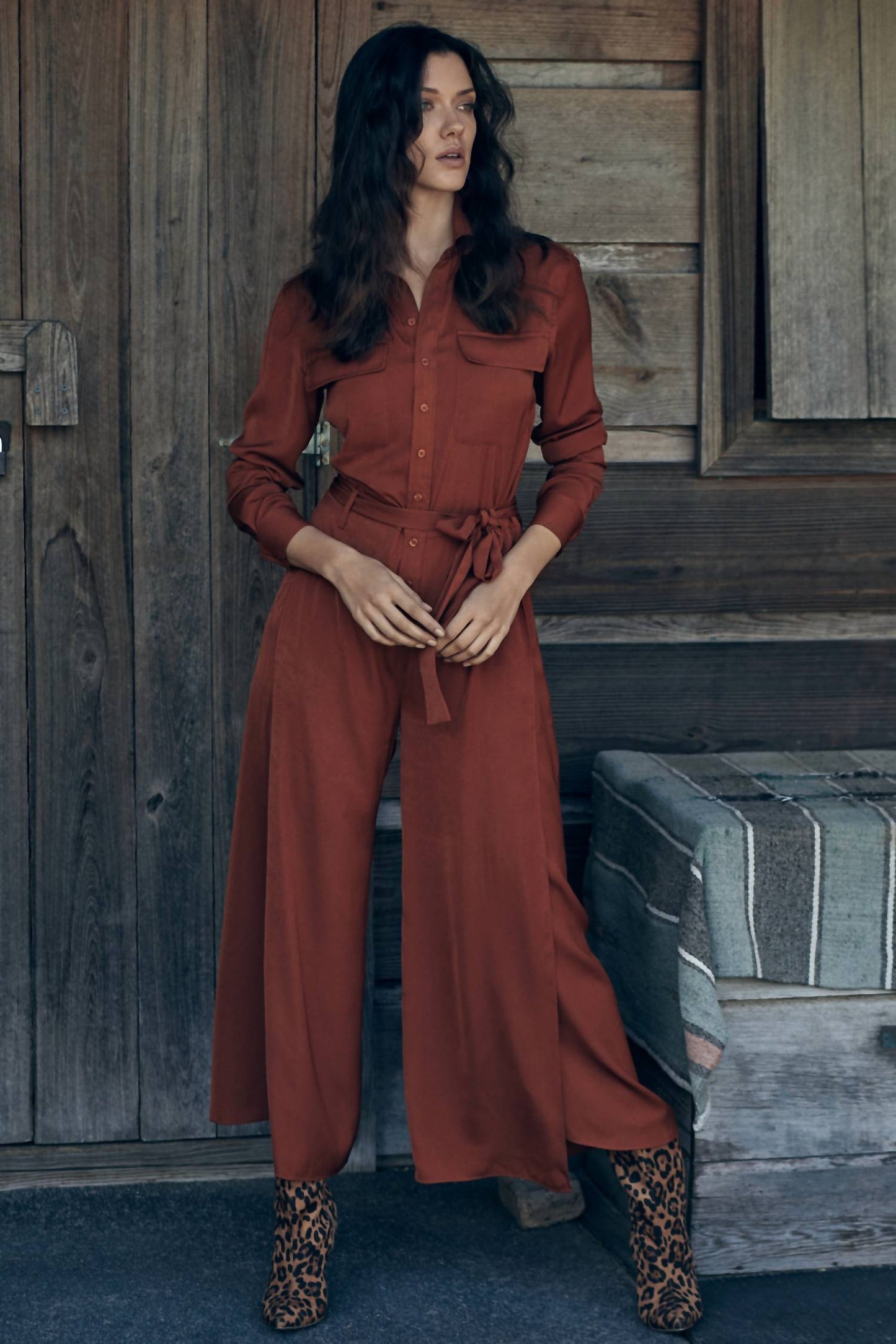 Elan - Button Up Jumpsuit