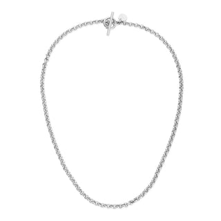 Eklexic - Colar feminino com fecho de corrente micro Royal Rolo