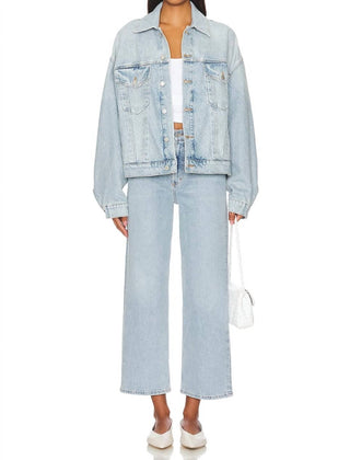 Agolde - Ren Calça Jeans de Cintura Alta e Perna Larga