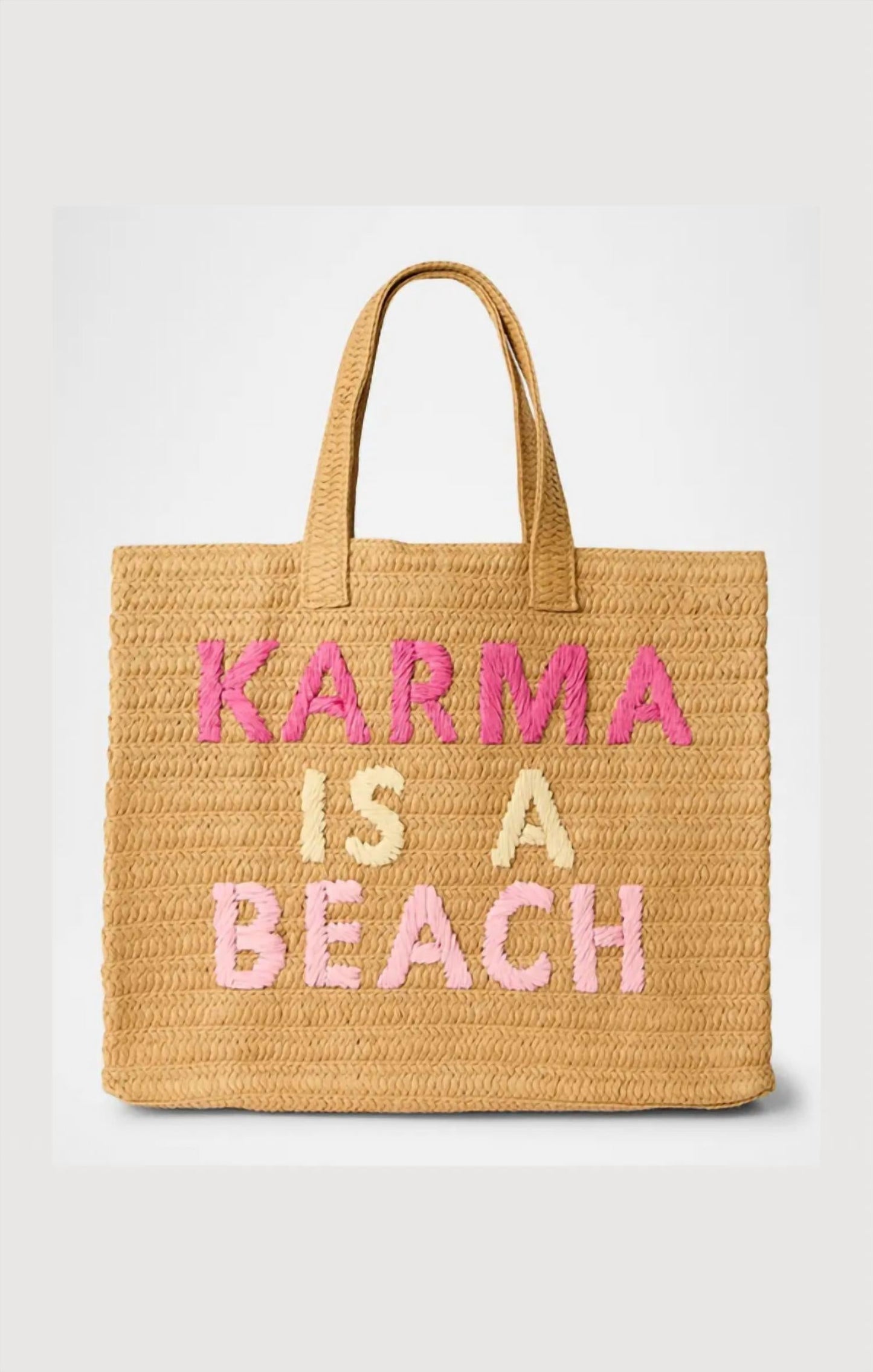 Btb Los Angeles - Women's Karma Is A Beach Tote B Ag
