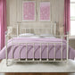 Comet White Finish Full Bed