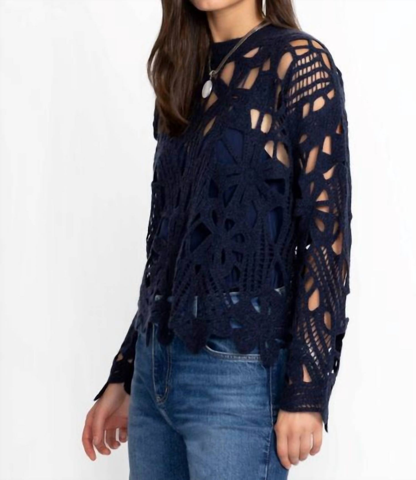 Johnny Was - THE CROCHET PULLOVER