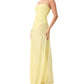 Afrm - Shea Rhinestone Sheer Maxi Dress With Bodysuit