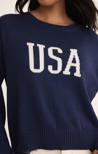 Z Supply - Sienna Usa Sweater